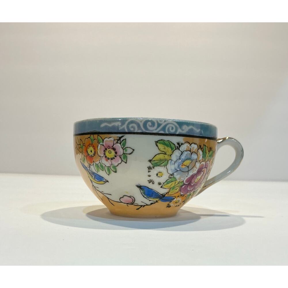 Vintage Lusterware Porcelain Teacup made in Japan, Single